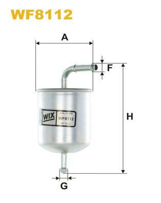 WIX Filters WF8112 Fuel Filter For Nissan Maxima