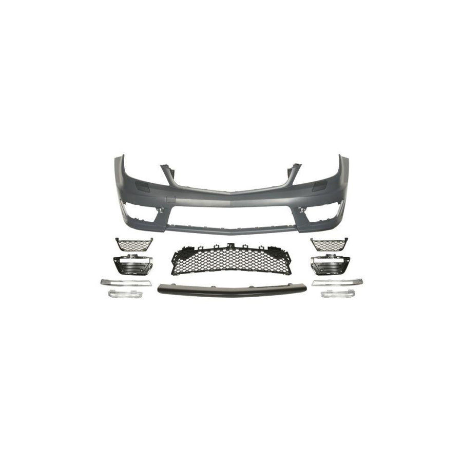 Blic 5511-00-9550970Q Front Splitter For VW Golf VII Hatchback (5G1, Bq1, Be1, Be2)