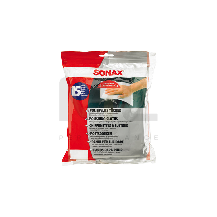 Sonax Polishing Cloths 15pcs. | ML Performance Car Care