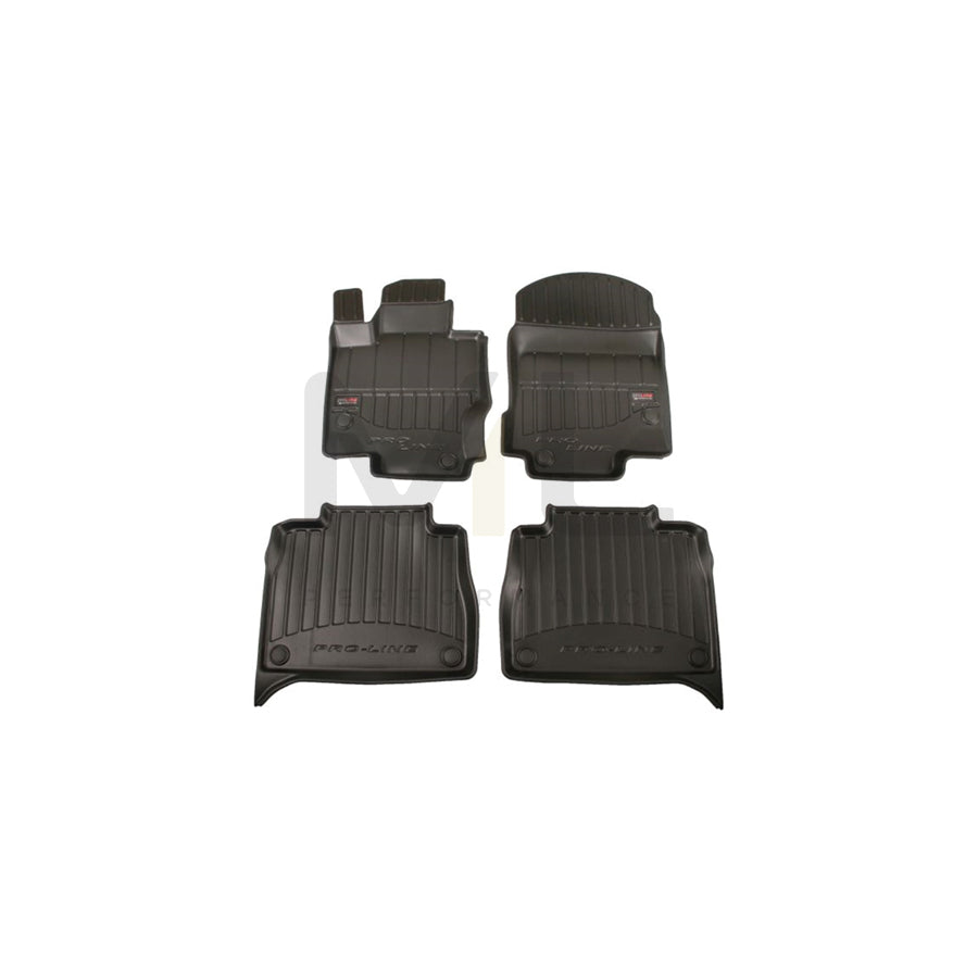 FROGUM 3D408180 Floor mat set suitable for MERCEDES-BENZ GLE (W167) Elastomer, Front and Rear, Quantity: 4, Black | ML Performance Car Parts