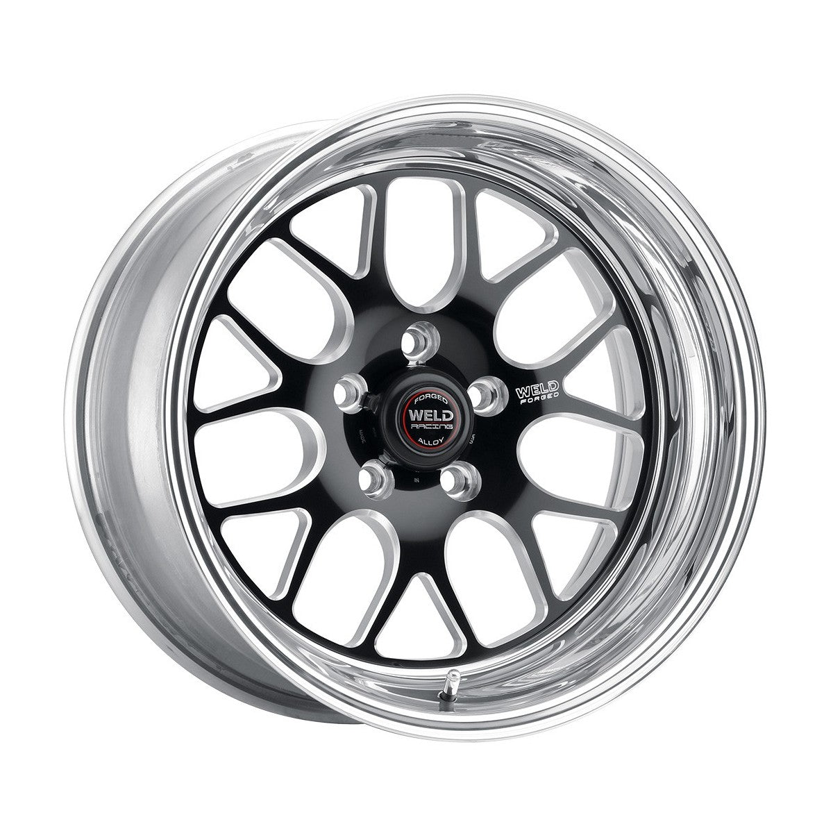 Weld 77HB0100W68A S77 Wheel 20x10 5x115 ET33 BS6.8 Black Center - Polished Shell