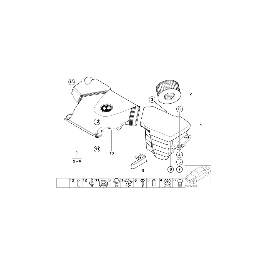 Genuine BMW 07129904960 E70 E83 E71 Screw For Thermoplastic Plastics NS-TS5X20-ZNS3 (Inc. X5 30dX) | ML Performance UK Car Parts