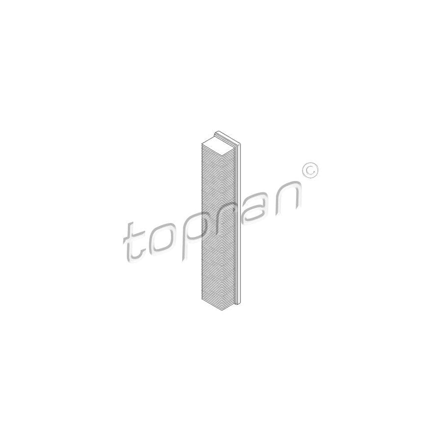 TOPRAN 401 036 Air Filter suitable for MERCEDES-BENZ C-Class | ML Performance UK Car Parts