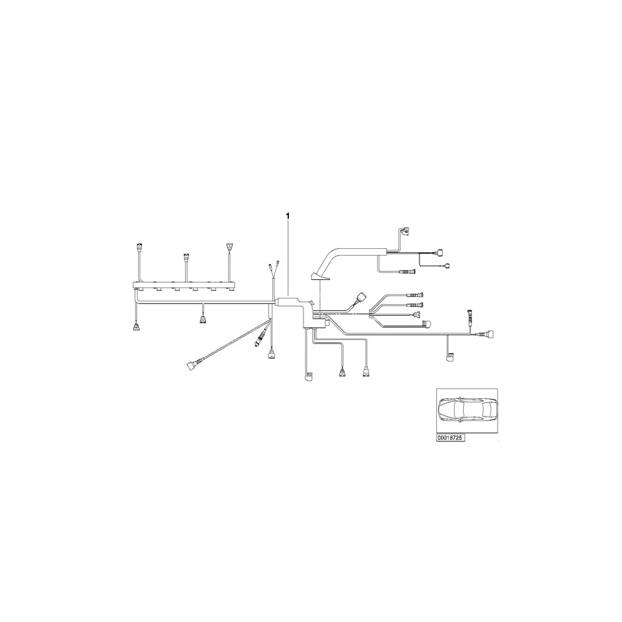 Genuine BMW 12517565485 E85 E86 Engine Wiring Harness, Engine Module (Inc. Z4 2.5si, Z4 3.0si & Z4 3.0i) | ML Performance UK