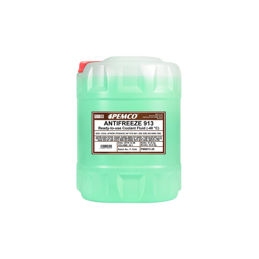 Pemco Antifreeze 913, -40 PM0913-20 Antifreeze | ML Performance UK Car Parts