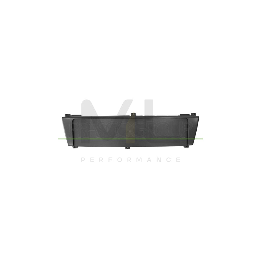 PRASCO AD0221539 Number plate holder for AUDI A4 Front, Black, frameless | ML Performance Car Parts