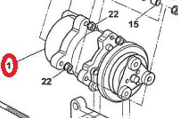 Aston Martin 89-83266 Air Conditioning Compressor | ML Performance UK Car Parts