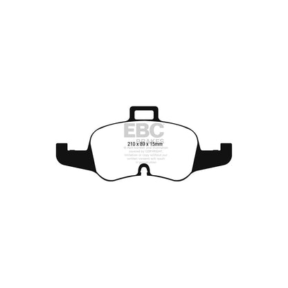 EBC PD17KF081 Audi TTS Redstuff Front Brake Pad & BSD Disc Kit - ATE Caliper 2 | ML Performance UK Car Parts