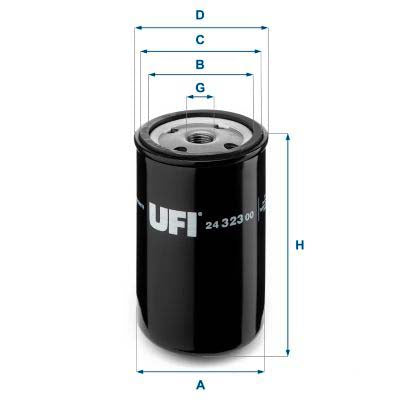 UFI 24.323.00 Fuel Filter