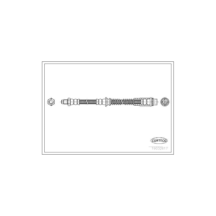 Corteco 19032617 Brake Hose | ML Performance UK