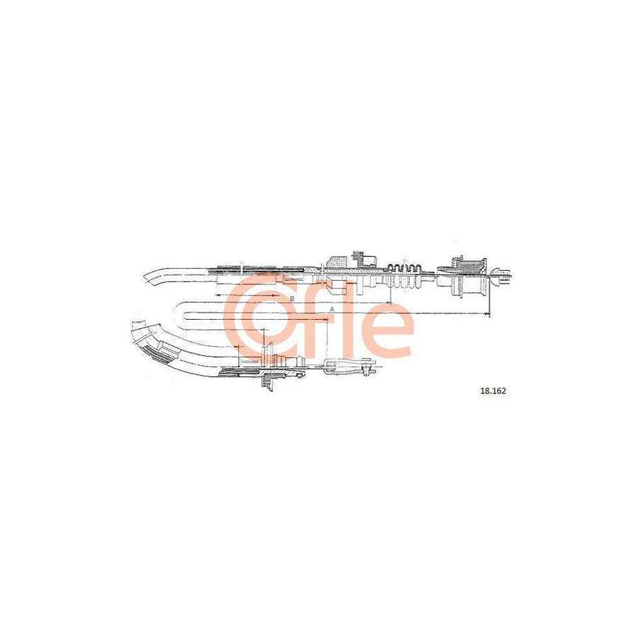 Cofle 18.162 Clutch Cable