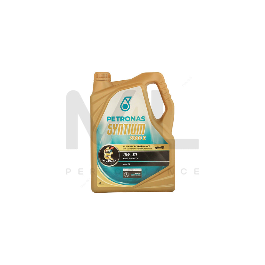 PETRONAS Syntium 7000 E 0W-30 Fully Synthetic Car Engine Oil 5l | Engine Oil | ML Car Parts UK | ML Performance