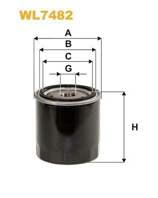 WIX Filters WL7482 Oil Filter