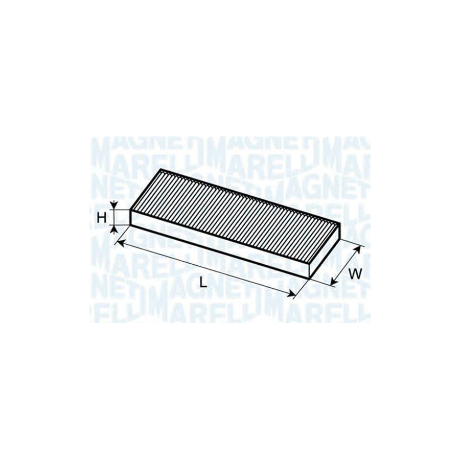 MAGNETI MARELLI 350203062630 Pollen Filter | ML Performance UK Car Parts