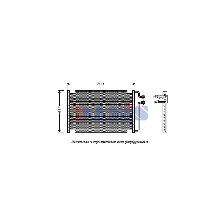 AKS Dasis 522033N Air Conditioning Condenser | ML Performance UK