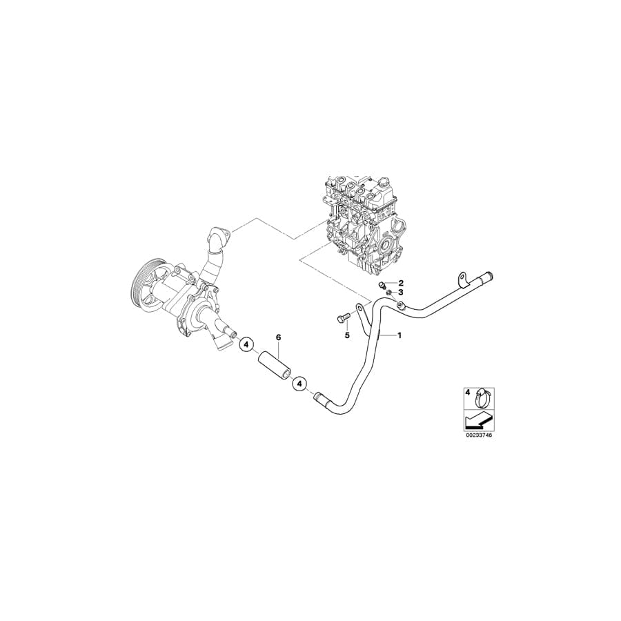 Genuine BMW 11537514987 R50 Hose Clamp (Inc. One 1.4i, Cooper & One) | ML Performance UK Car Parts