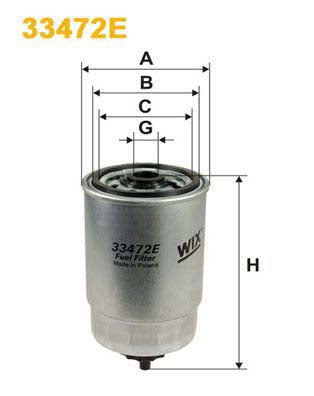 WIX Filters 33472E Fuel Filter