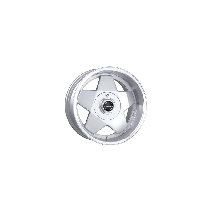 Borbet A 7x15 ET35 A 70535114,3466,1SP Silver Polished Wheel | ML Performance UK Car Parts