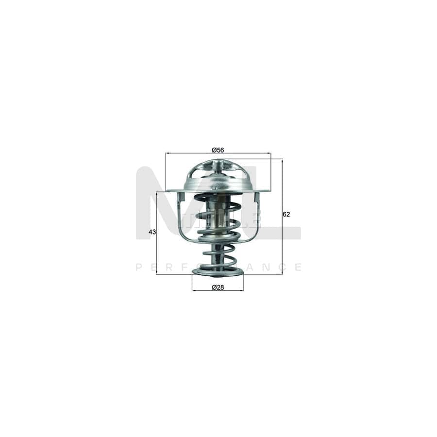 MAHLE ORIGINAL TX 197 71D Engine thermostat Opening Temperature: 71��C, with seal | ML Performance Car Parts