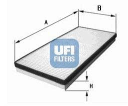 UFI 53.092.00 Pollen Filter