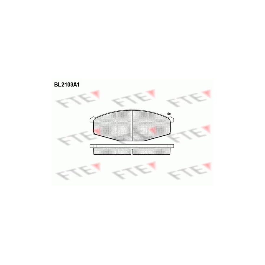 Fte BL2103A1 Brake Pad Set | ML Performance UK Car Parts