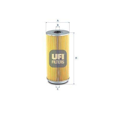 UFI 25.704.00 Oil Filter