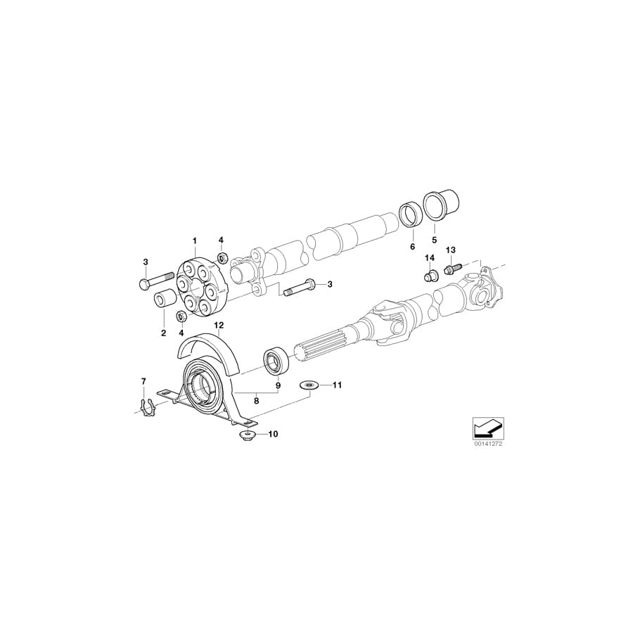 Genuine BMW 26117500372 E46 Balance Weight 3,0GR./D=12MM (Inc. 318ti, 330Cd & 318d) | ML Performance UK Car Parts