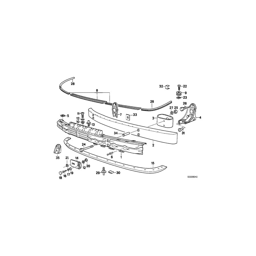 Genuine BMW 51112290381 Roadster Holder (Inc.  & Z1) | ML Performance UK Car Parts