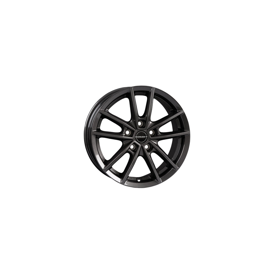 Borbet W 8.5x21 ET45 W 852145112566,6MAG Mistral Anthracite Glossy Wheel | ML Performance UK Car Parts