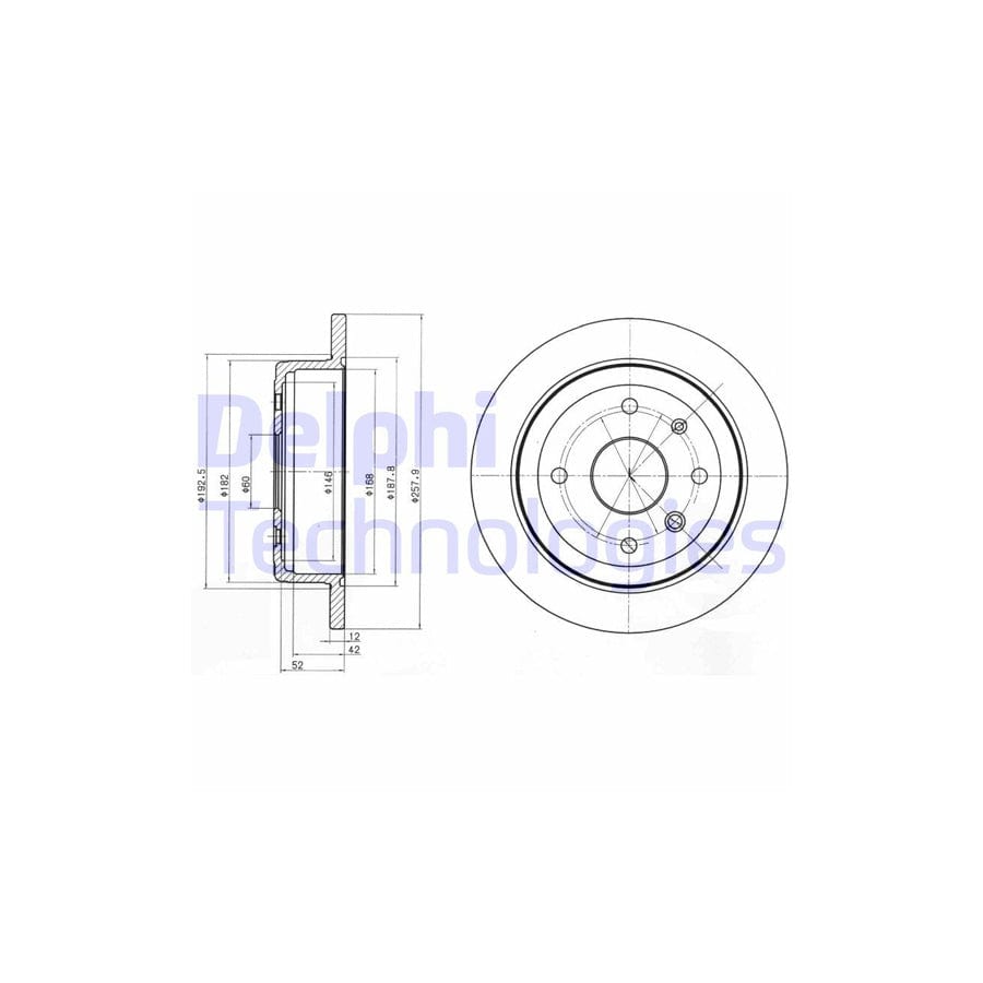 Delphi Bg4194 Brake Disc