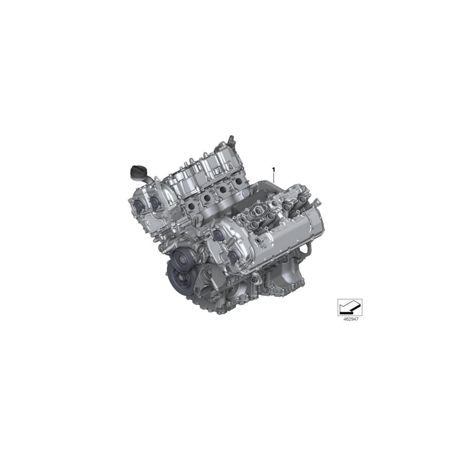 Genuine BMW 11002470410 F91 F90 F92 Exch. Short Engine S63B44B (Inc. M5 & M8) | ML Performance UK Car Parts