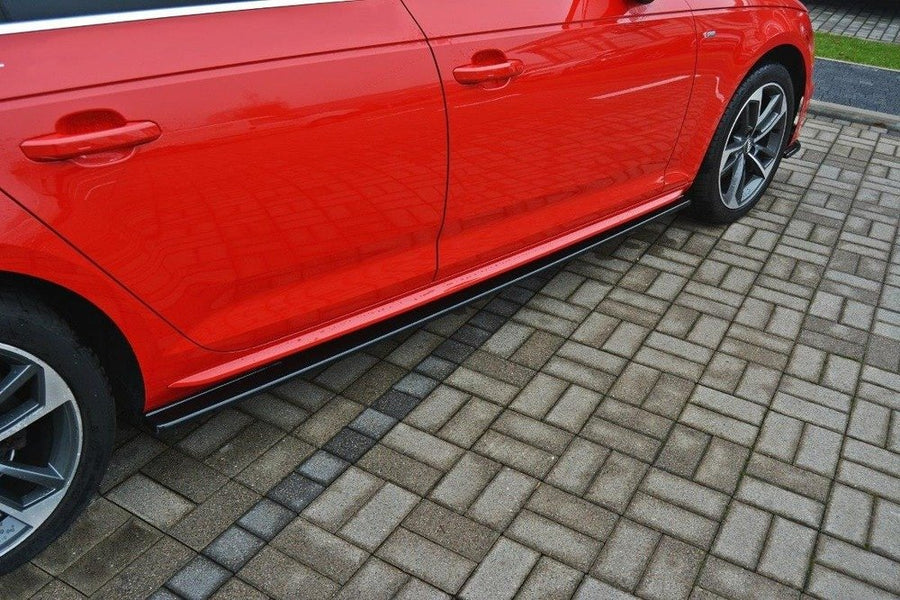 Maxton Design Audi S4 B9 / A4 S-Line B9 Side Skirts Diffusers