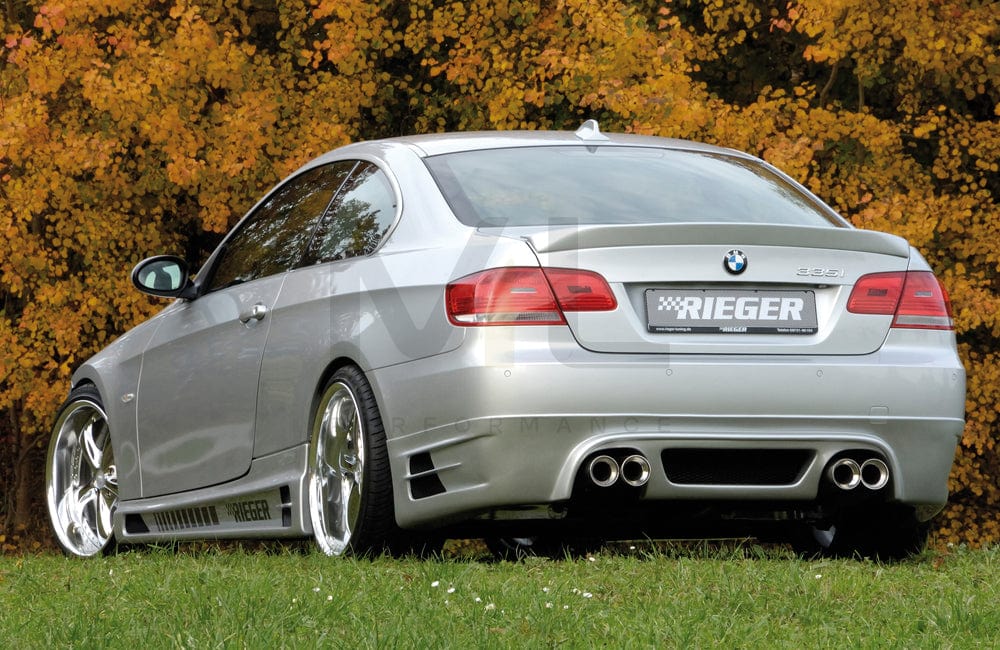 Rieger 00053437 BMW 3 Series E92 E93 Rear Diffuser 2 | ML Performance UK Car Parts