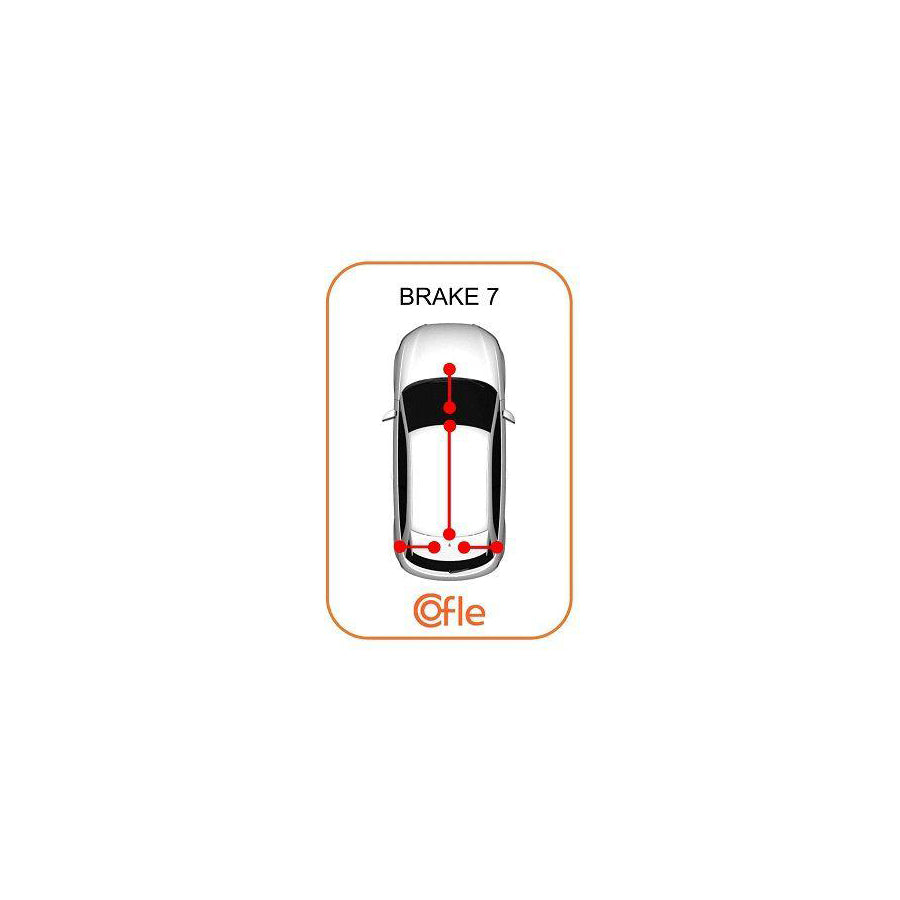 Cofle 92.1.Fo005 Hand Brake Cable