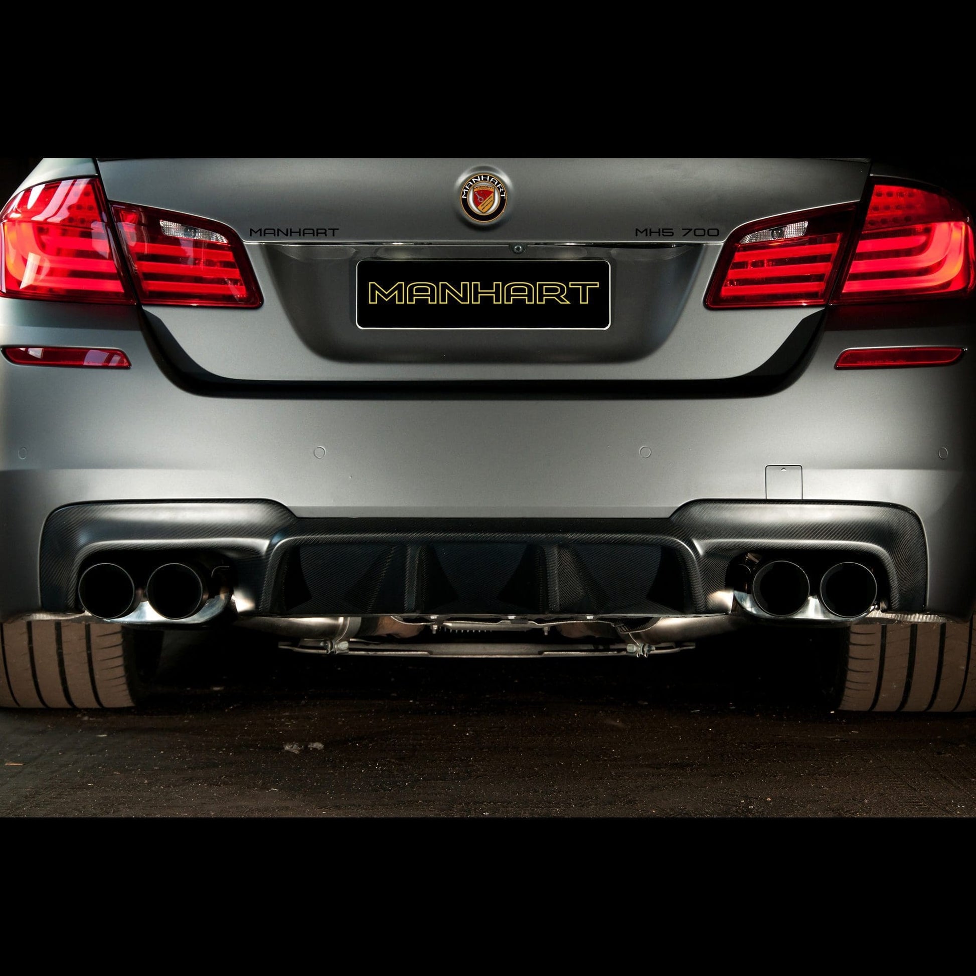 MANHART MH2F1011200 CARBON REAR DIFFUSER FOR BMW F10 M5 (COMPETITION)