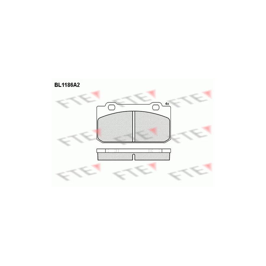 Fte BL1186A2 Brake Pad Set | ML Performance UK Car Parts