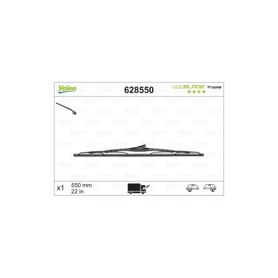 Valeo Optiblade Trucks 628550 Wiper Blade | ML Performance UK Car Parts