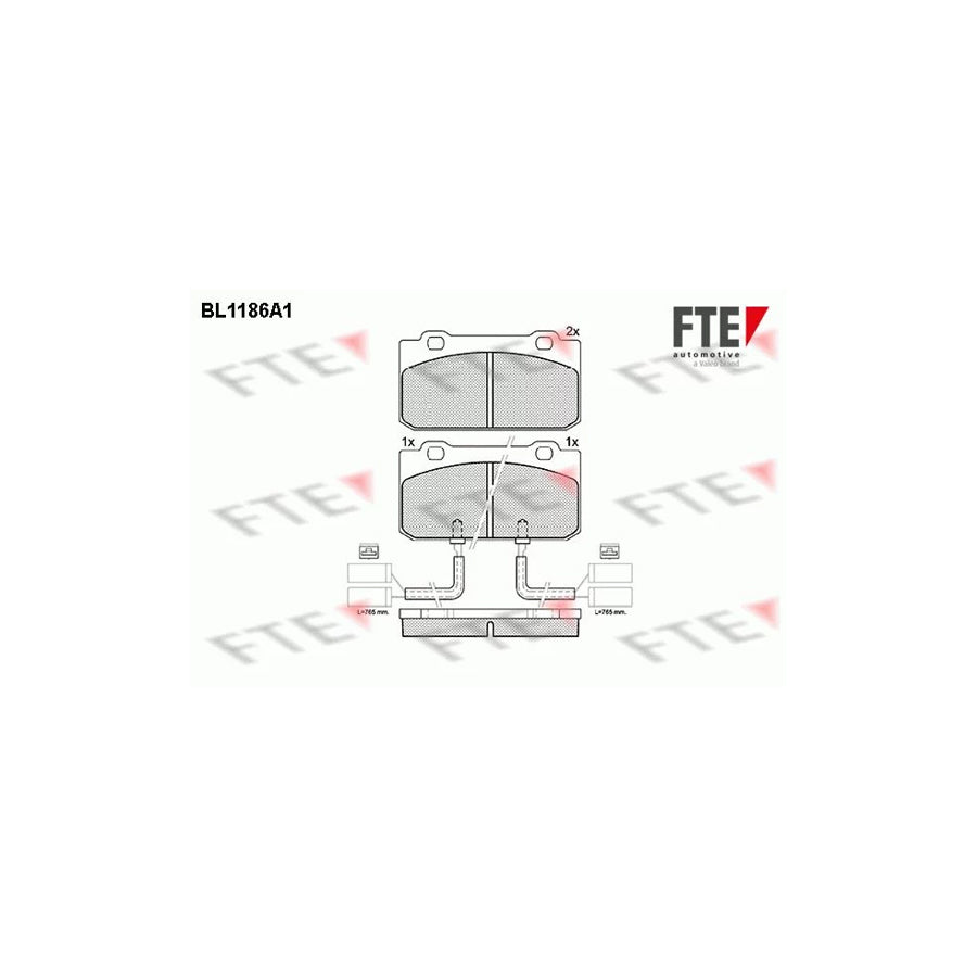 Fte BL1186A1 Brake Pad Set | ML Performance UK Car Parts