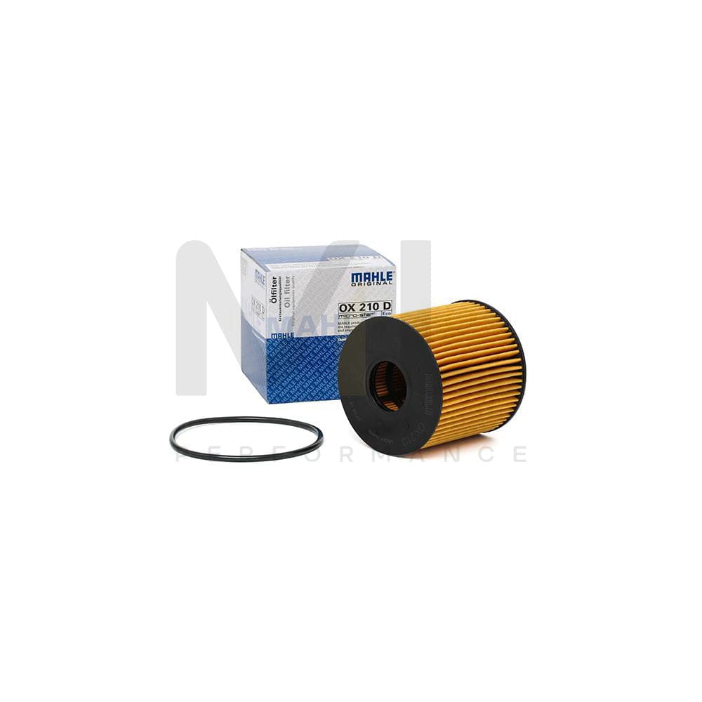 MAHLE ORIGINAL OX 210D Oil Filter Filter Insert | ML Performance Car Parts