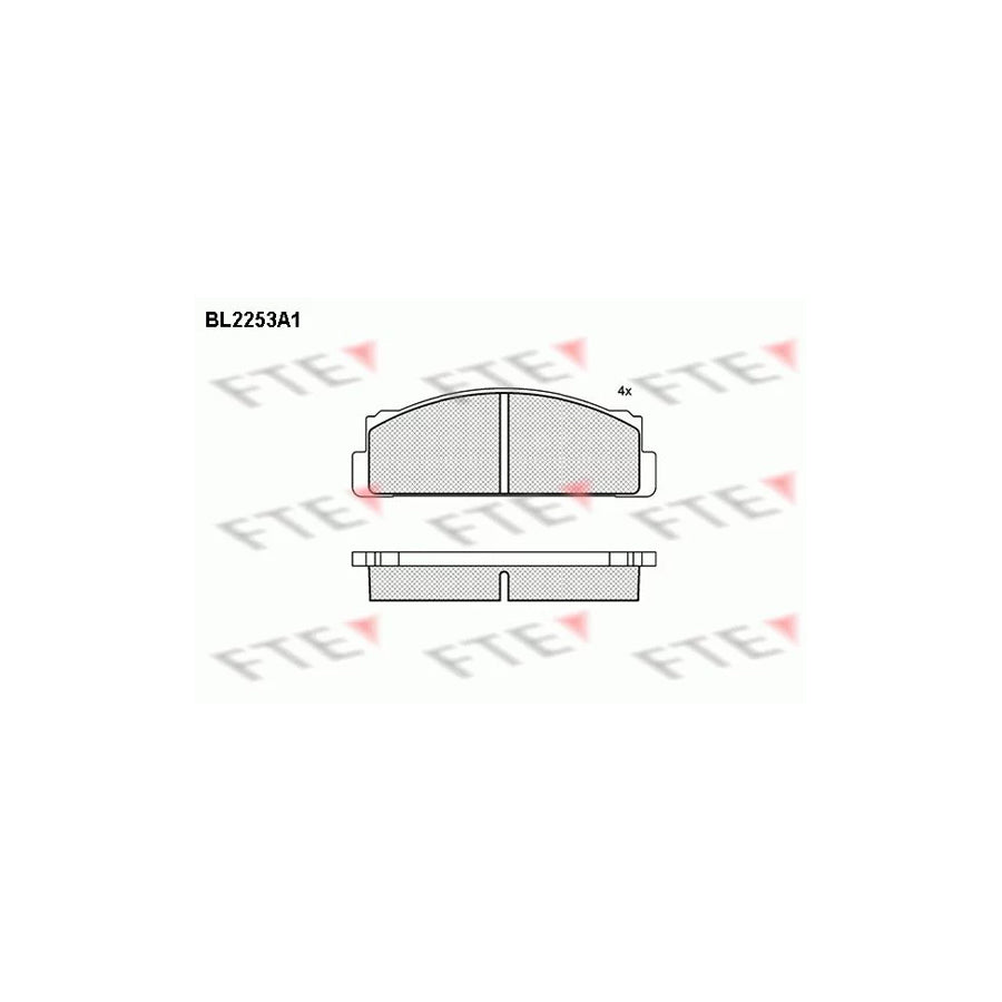 Fte 9010696 Brake Pad Set | ML Performance UK Car Parts