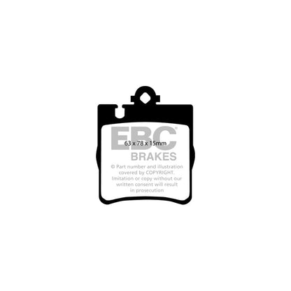 EBC PD40K1201 Mercedes-Benz W210 Ultimax Pad & Plain Disc Kit - ATE Caliper 3 | ML Performance UK Car Parts