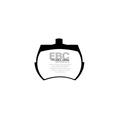 EBC DP127 Bedford Rover Vauxhall Opel Ultimax Front Brake Pads 2 | ML Performance UK Car Parts