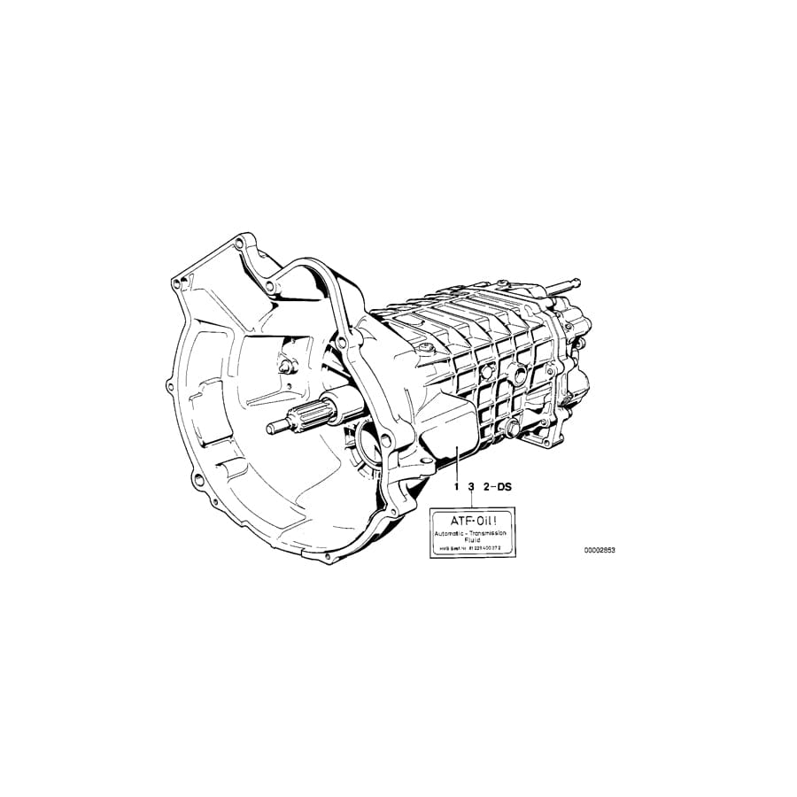 Genuine BMW 23001220421 E21 Exch. 5-Speed (Overdrive) Transmission 240/5.30-ME (Inc. 320i, 318i & 315) | ML Performance UK Car Parts