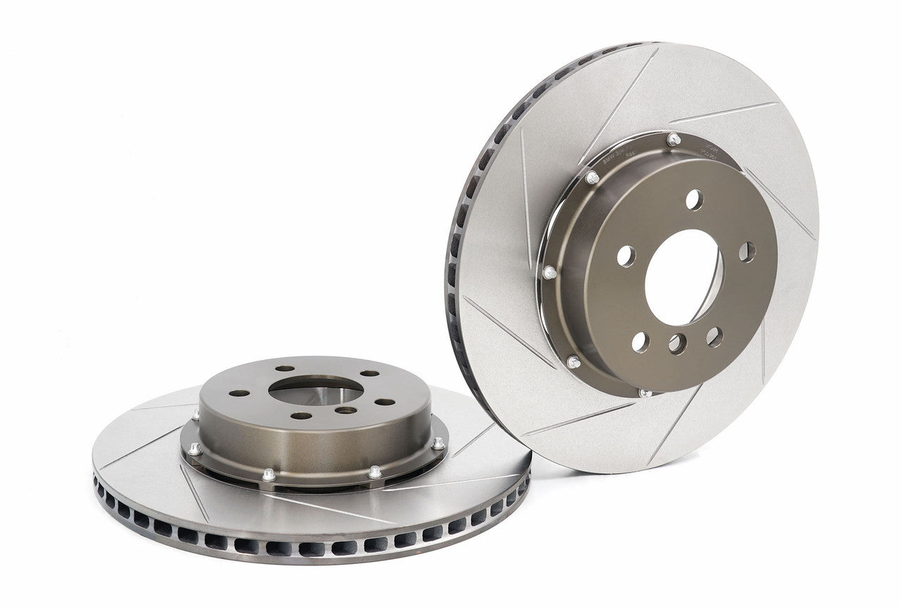 Paragon 2-Piece Brake Discs Rear Pair 345mm x 24mm (13.58" x 0.94") - BMW M Performance / M Sport (160mm E-brake Drum)