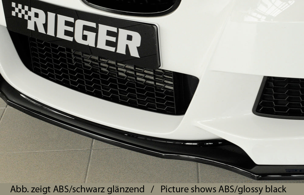 Rieger 00035050 BMW F20 F21 Front Splitter 3 |ML Performance UK Car Parts