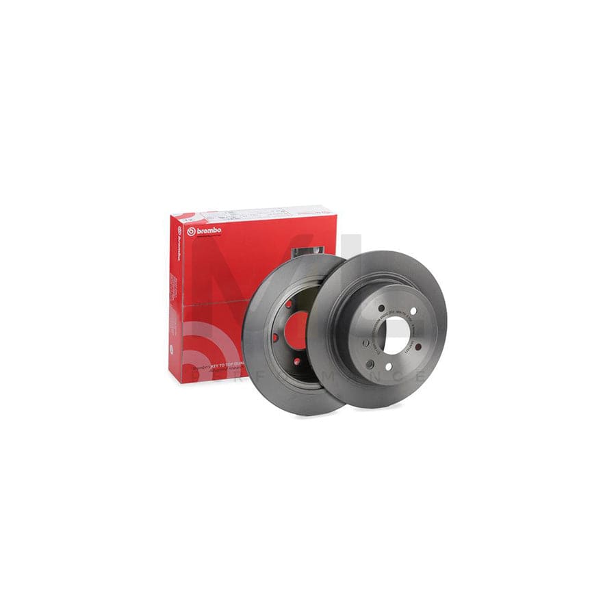 BREMBO COATED DISC LINE 08.A715.11 Brake Disc Solid, Coated | ML Performance Car Parts