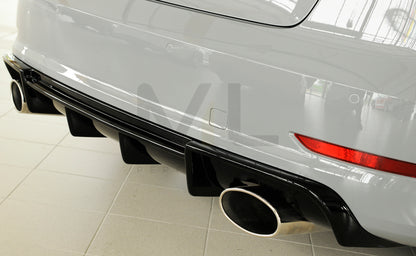 Rieger 00088159 Audi 8V Rear Diffuser (A3 & S3) 2 | ML Performance UK Car Parts