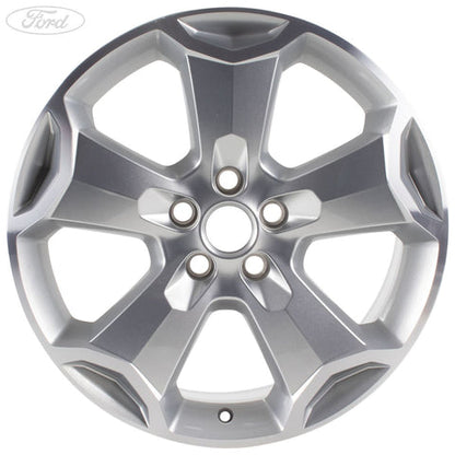 GENUINE FORD 1552736 KUGA ALLOY WHEEL 18" 5-SPOKE DESIGN, SILVER | ML Performance UK