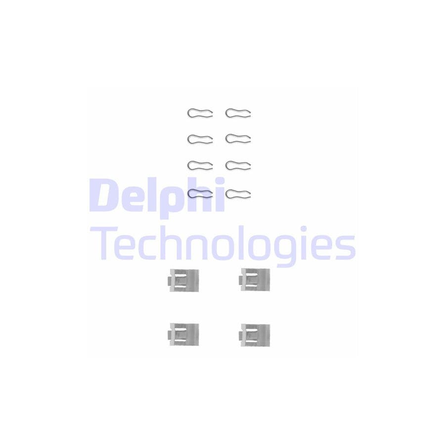 Delphi Lx0075 Accessory Kit, Disc Brake Pads