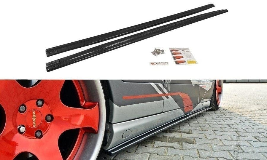 Maxton Design ME-CL-215-SD1T Side Skirts Diffusers Mercedes Benz CL-Class C215 | ML Performance UK Car Parts